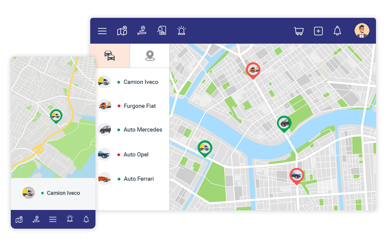 Localizzazione GPS su ogni dispositivo